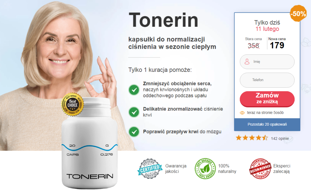 Tonerin Korzyści