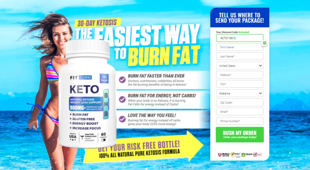 Fit Form Keto Capsule