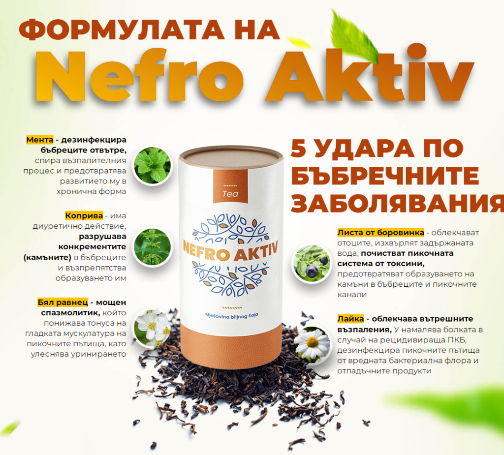 Nefro Aktiv Съставки