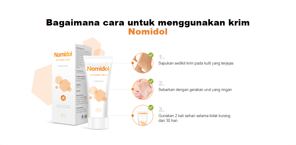 Nomidol bahan-bahan