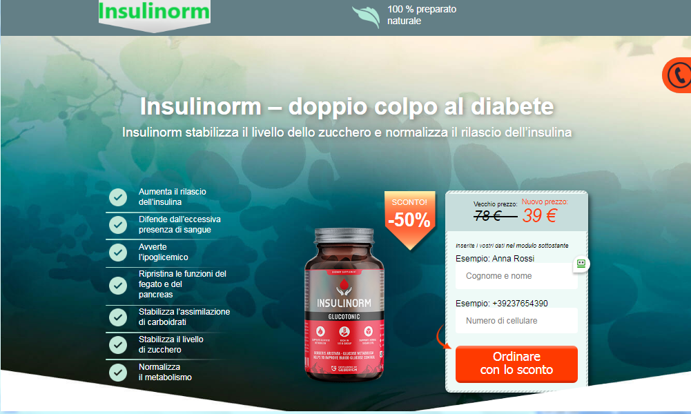 Insulinorm recensioni