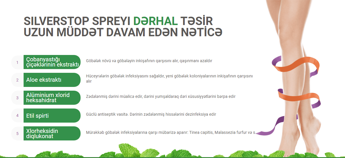 SilverStop : sprey, RÉ™ylÉ™r, iÅŸlÉ™yir, QiymÉ™t, FaydalarÄ±, Harada ...