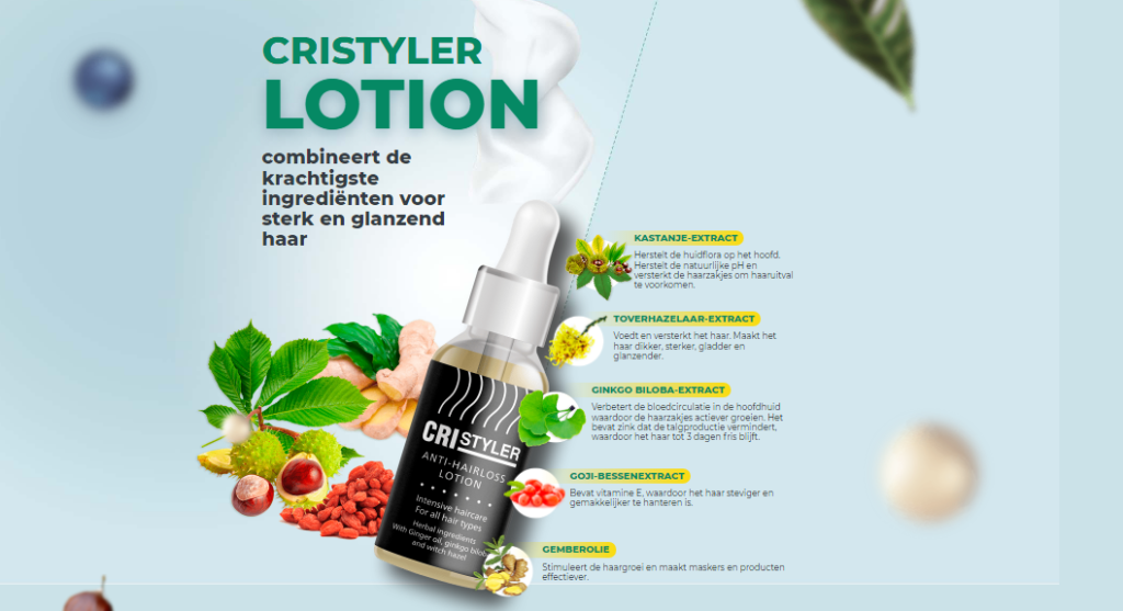 Cristyler lotion ingrediënten