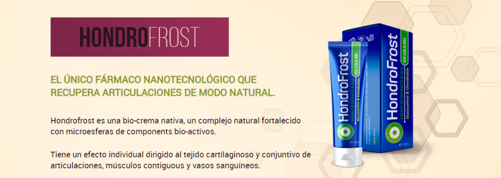 Hondrofrost Ingredientes