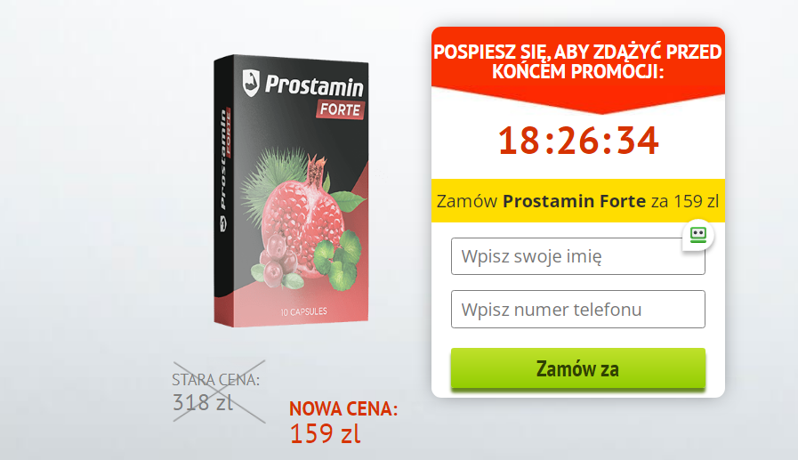 Prostamin Forte Cena £