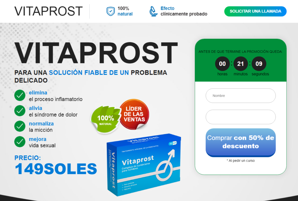 Vitaprost Precio