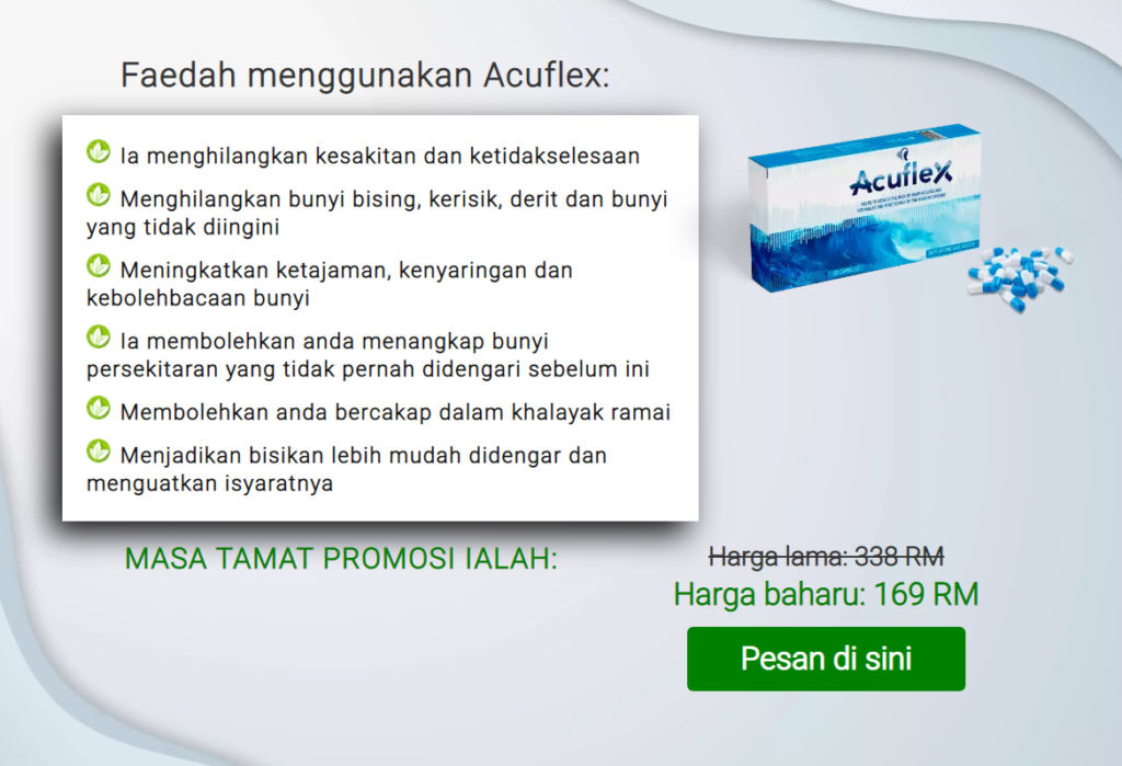 Acuflex bahan-bahan