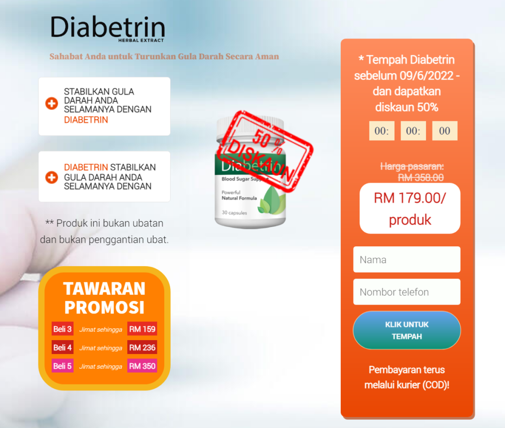 Diabetrin ulasan