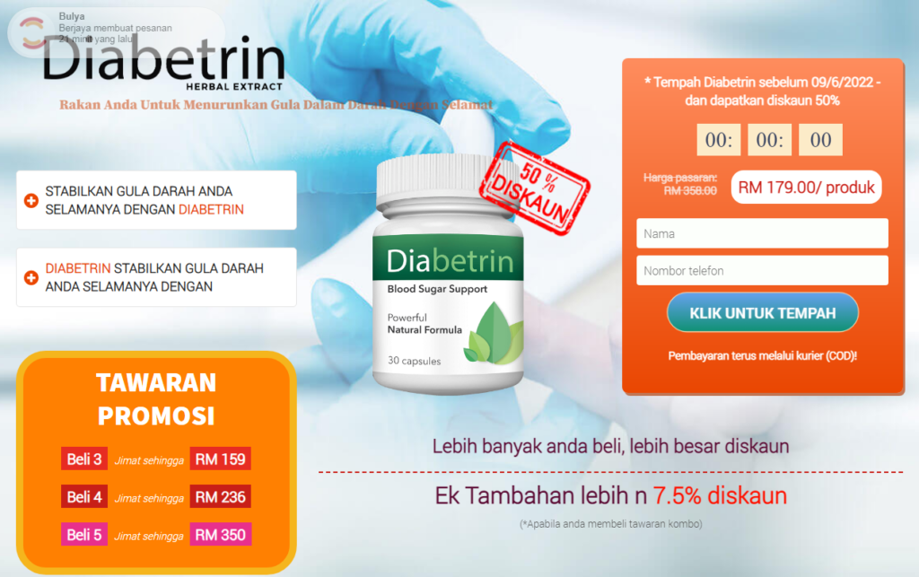 Diabetrin harga