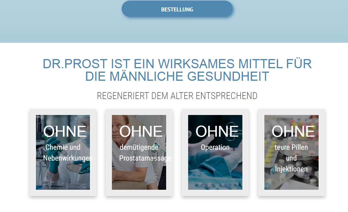 Dr.Prost : Kapsel, Bewertungen, Preis, funktioniert, Zutaten, Kaufen