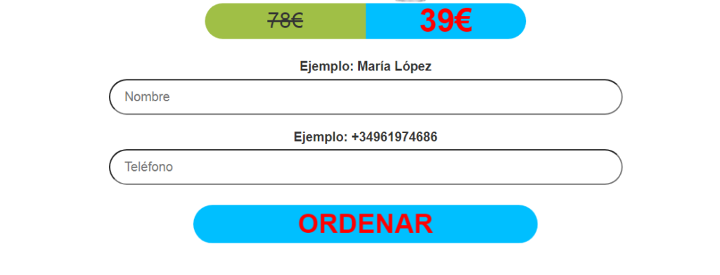 FungaNone Ingredientes