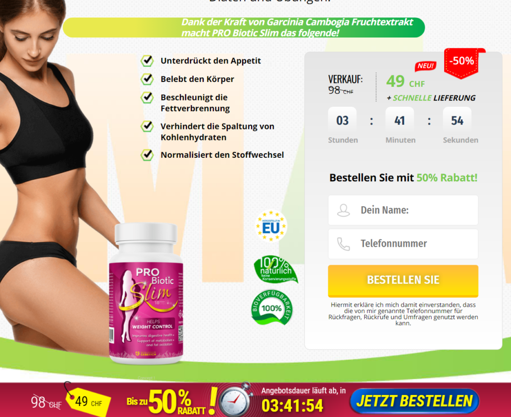 PRO Biotic Slim Bewertungen