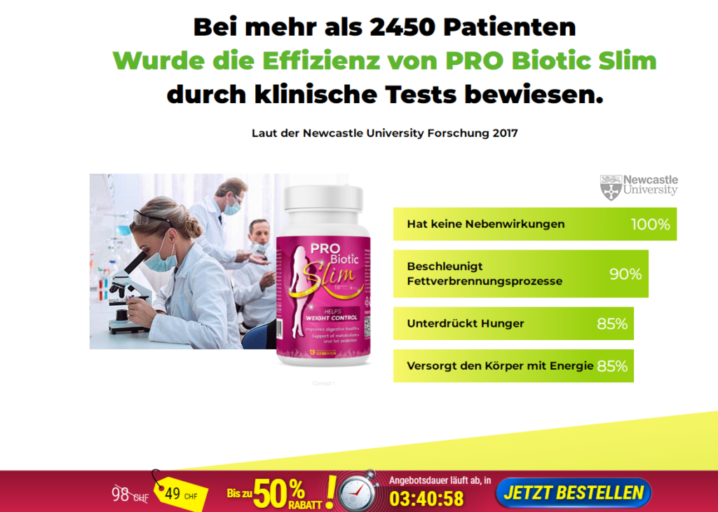 PRO Biotic Slim Zutaten