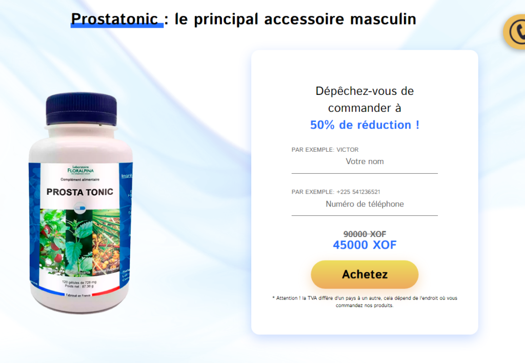 Prostatonic Prix