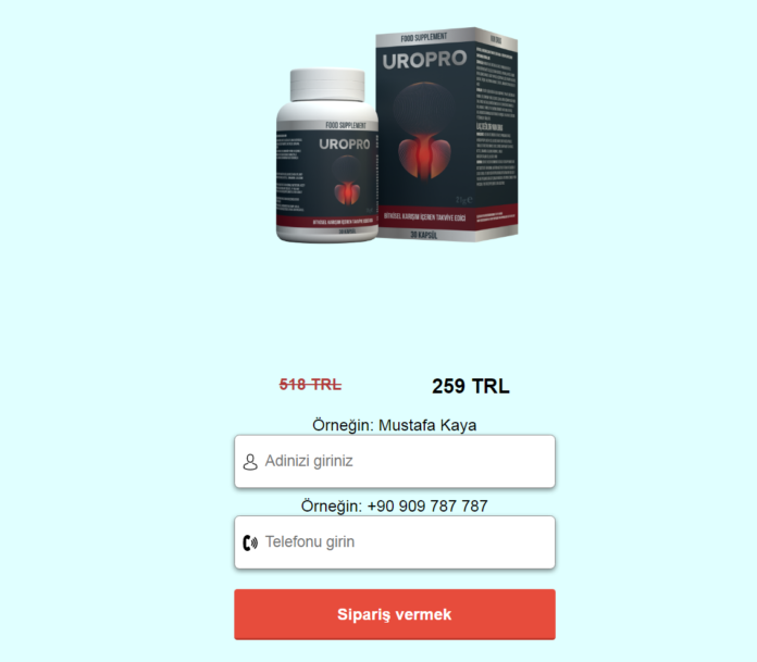 Uropro : Kapsül, Yorumlar, Fiyat, İşler, İçindekiler, Orijinal, Satın ...