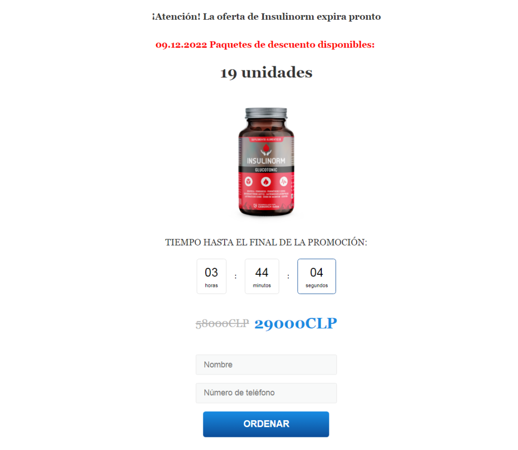 Insulinorm reseÃ±as
