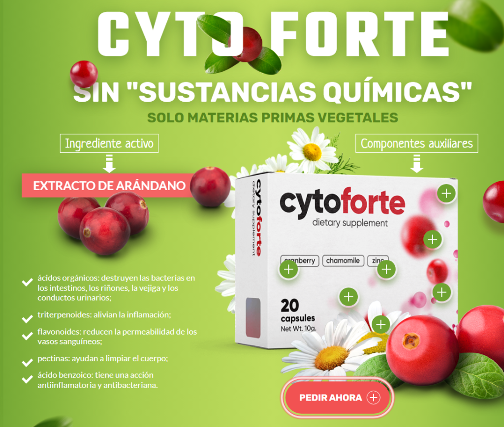 Cytoforte Ingredientes