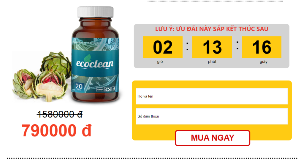 EcoClean viên con nhộng