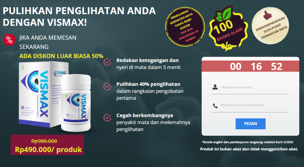 Vismax harga