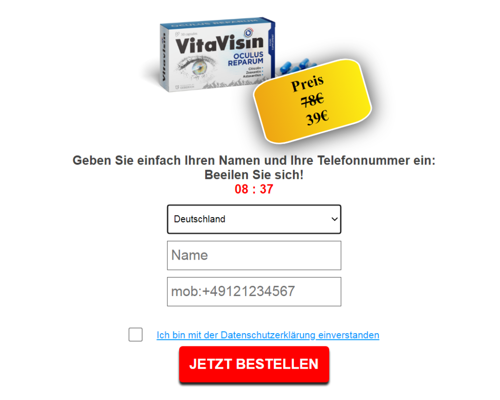 Vitavisin Bewertungen