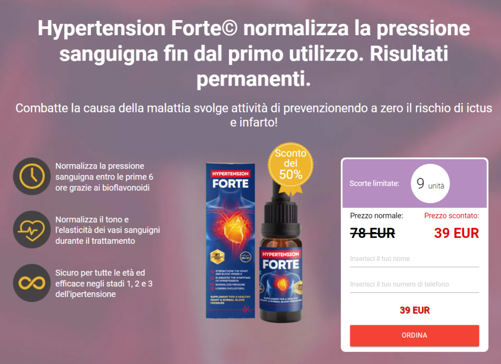 Hypertension Forte recensioni