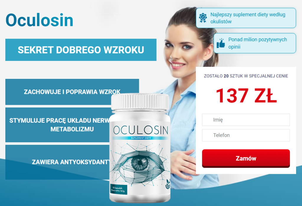 Oculosin Opinie