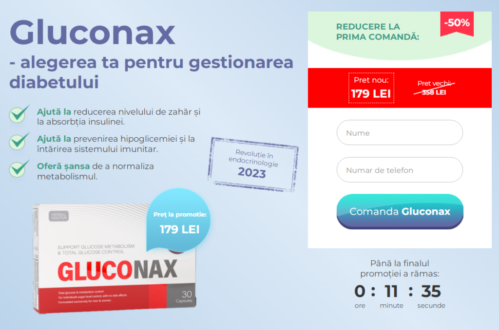 Gluconax Preț