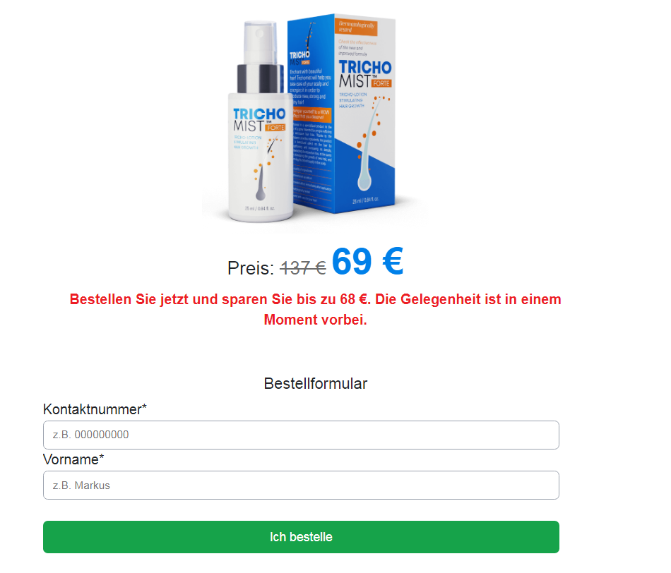 Trichomist Forte Preis