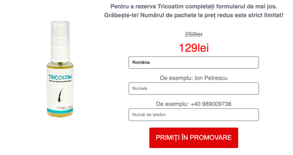 Tricostim serum