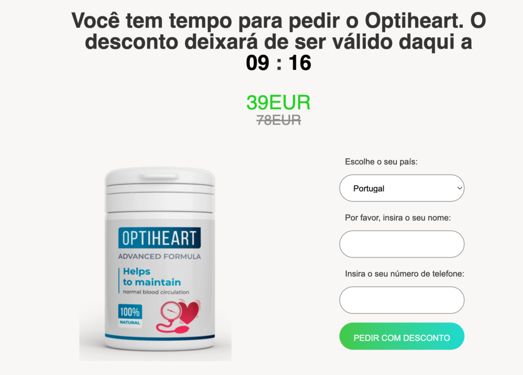 Optiheart Preço