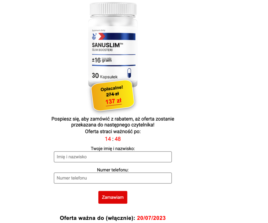 Sanuslim kapsuÅ‚ki