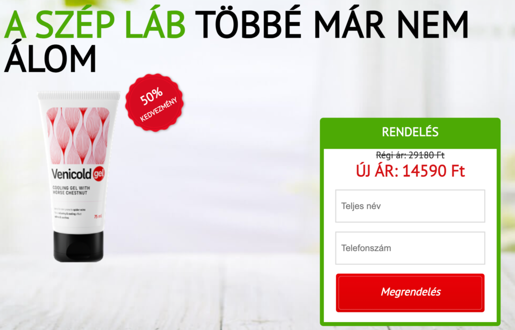 Venicold Gel Előnyök