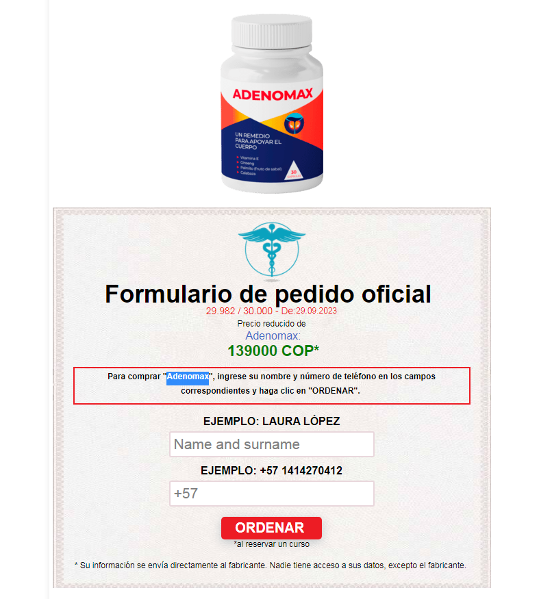 Adenomax