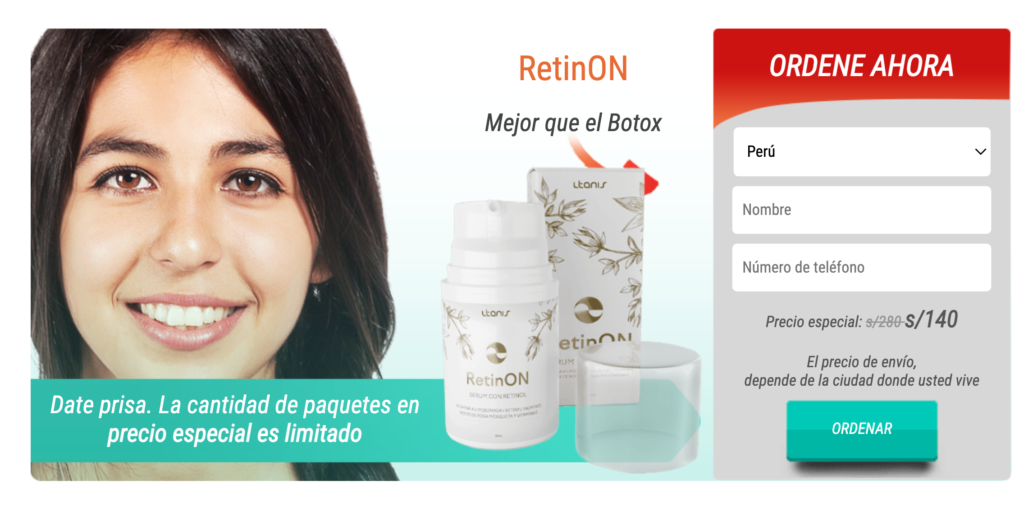 RetinON Precio