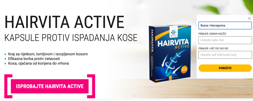 Hairvita Active kapsula