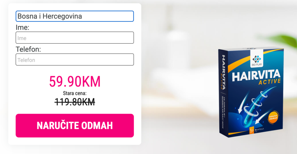 Hairvita Active Cijena