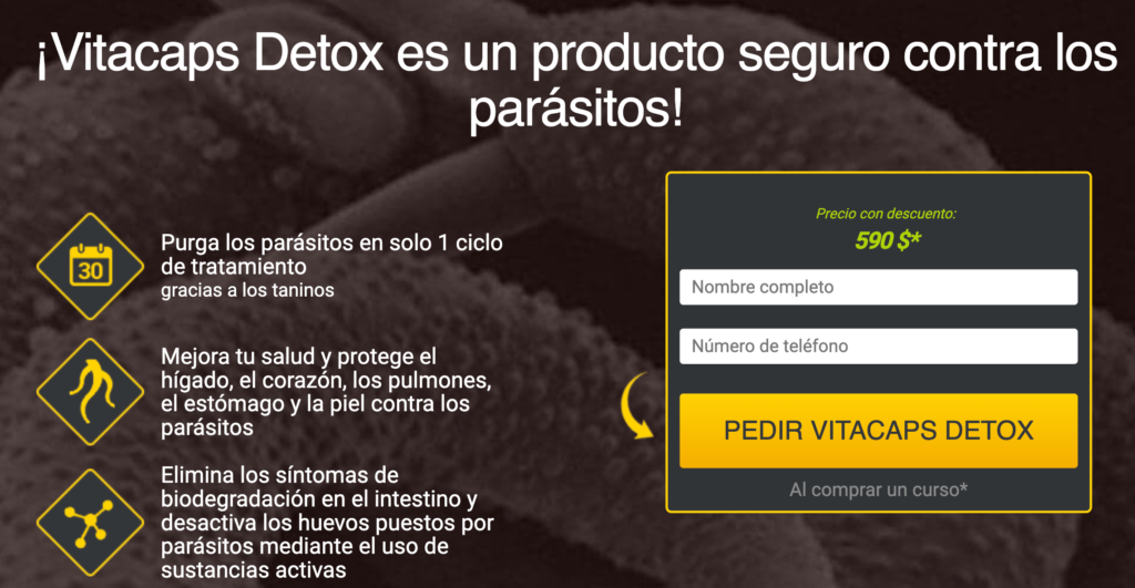 Vitacaps Detox Precio