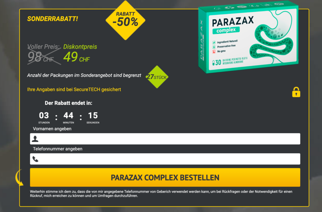 Parazax Complex Preis