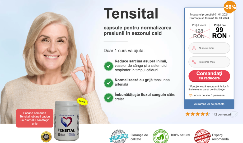 Tensital capsulă